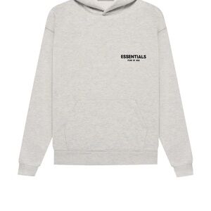Fear of God Essential Hoodie - Light Oatmeal (Flawed)